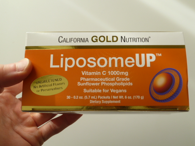 CaliforniaGoldNutritionのリポソームアップビタミンC